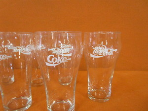 (14) Coca Cola Glasses