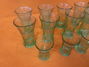 (20) Coca Cola Glasses