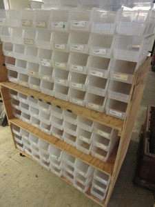 lot 311 image: AKRO BINS, CLEAR, PART#30-234