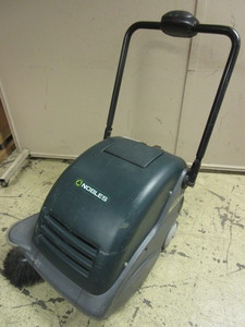 lot 327 image: NOBLES WALK-BEHIND FLOOR SWEEPER