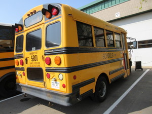 lot 5801 image: GMC SHORT BODY SCHOOL BUS