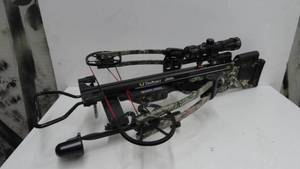 lot 12 image: Crossbow Ten PointCarbon Nitro RDX165lb Draw WeightQuiver Includes Padded Case
