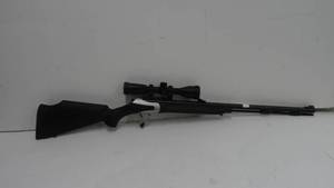 lot 77 image: Thompson Muzzleloader .50 Cal With Scope