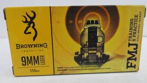 lot 16 image: Browning 9mm Luger 115gr