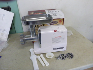lot 10 image: Camp Chef Electric Meat Grinder