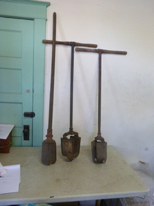 lot 57 image: 3 Post Hole Diggers