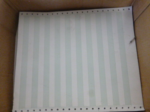 lot 73 image: 3 Boxes of Computer Printout Paper