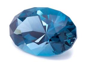Woah. 18.20 Carat Tahoe Blue Topaz Designed by Arya Akhavan