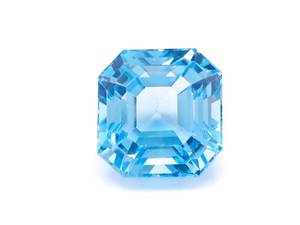 20 Carat Ascher Cut Natural Swiss Topaz Loose Gemstone