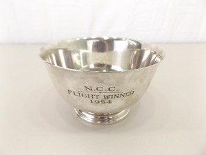 lot 70 image: Vintage .925 Sterling Silver 5 Paul Revere Reproduction Bowl Trophy