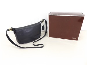 lot 76 image: Authentic COACH Black Leather Patricia Bag