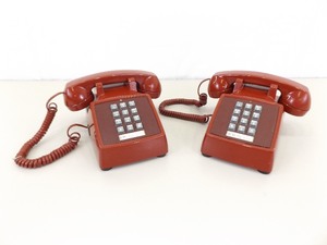 lot 95 image: 2 Vintage Western Electric Push Button Phones