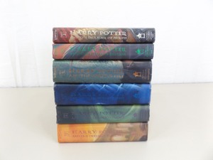 lot 35 image: Lot of First American Edition Harry Potter Hard Cover Books