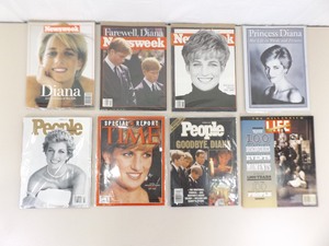 lot 38 image: Lot of Collectible Princess Diana Memorial Magazines