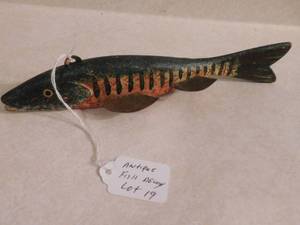 9 Old Fish Decoy