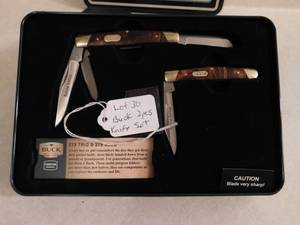 Buck Knife Set