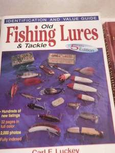 4 - Fishing Lure Collecting Carving Books
