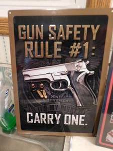 3 - Metal Signs