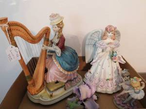 2 - Music Boxes & Misc. Figurines