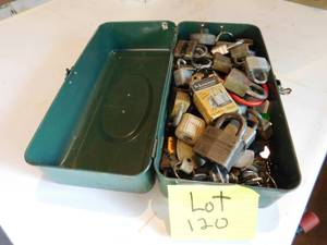 Lot of Padlocks & Keys