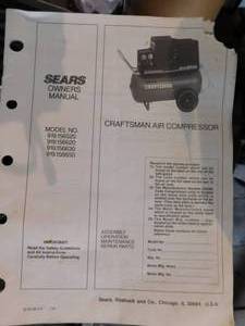2 H.P. 20 Gallon  Air Compressor