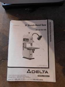 Delta 9 Bench Band Saw