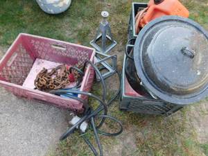 Log Chain, Extension Cord & Misc. Items