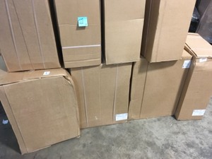 lot 1 image: ASSORTED PALLET WITH HAMPTON BAY CABINETS SEE PICS