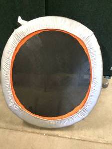 lot 23 image: Golds Gym 36-Inch Trampoline Circuit Trainer Chrome