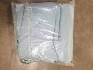 Legends Luxury Solid Mirage Blue Cotton Sateen Oversized King Duvet Cover,  D1J9-LKG-MIRAGE-BLUE