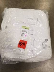 Organic Light Warmth White Twin Down Comforter C2V6-T-WHITE