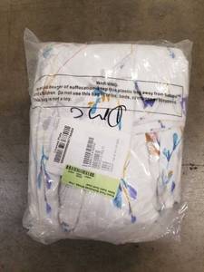 Bryson Floral Multicolored Wrinkle-Free Sateen Queen Duvet Cover, 50509D-Q-MULTI