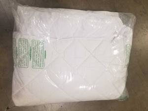 Waterproof Cotton Mattress Pad Queen White - MA80-Q-WHITE