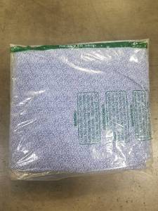 On Point Cobalt Blue Geometric Organic Cotton Percale King Duvet Cover, 40019D-K-CBLT-BLUE