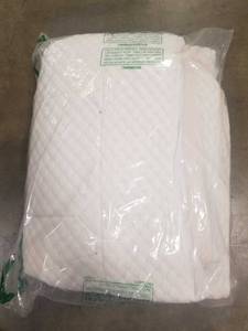 Comfort Cushion Memory Foam Mattress Pad White Size Queen -  MB24-Q-WHITE