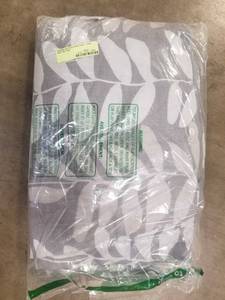 Redding Leaf Cotton Duvet Cover - Gray Multi Twin Gray, 50534D-T-GRAY-MULTI
