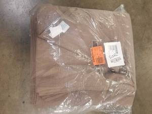 Cotton Weave Walnut Solid Full Woven Blanket KO33-F-WALNUT