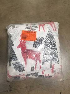 Reindeer Flannel Duvet Cover - Full 50477D-F-MULTI