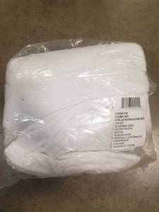 Quiet Waterproof Quilted Cotton Mattress Pad MB21-Q-WHITE