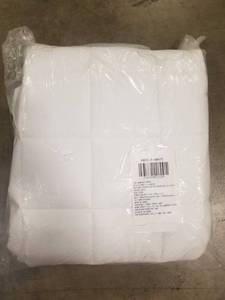 Overfilled Cotton Mattress Pad TWIN White, MB27-T-WHITE