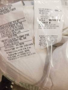 Black Label PrimaLoft Down Alternative Lightweight White Solid Cotton King Comforter - C2G3-K-WHITE