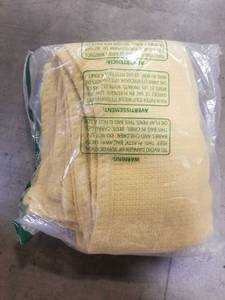 Cotton Weave Goldenrod Solid Woven Throw Blanket KO33-THRW-GOLDENROD