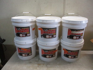 6 Pails of Stucco