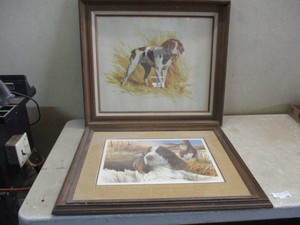 2 Spaniel Prints