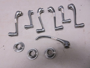 lot 612 image: 1936 FORD INTERIOR DOOR AND WINDOW HANDLES