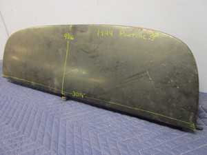 lot 628 image: FENDER SKIRT, FOR POSSIBLY A 1949 PONTIAC