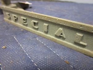 lot 676 image: 1940 BUICK SPECIAL HOOD LATCH HANDLE, LEFT HANDED