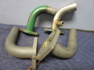 lot 693 image: CADILLAC FLAT HEAD V8 WATER OUTLET TUBES