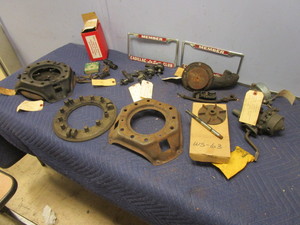 lot 771 image: 1937 LASALLE PARTS, WATER PUMP, TIE ROD ENDS, FUEL PUMP, PRESSURE PLATES, WIPER MOTOR, MORE