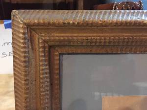 lot 61 image: Archival Framed  Confederate Generals Piece